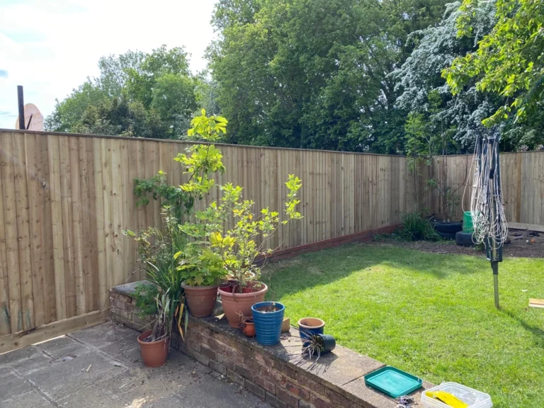 Timber Lawn Fencing Frome